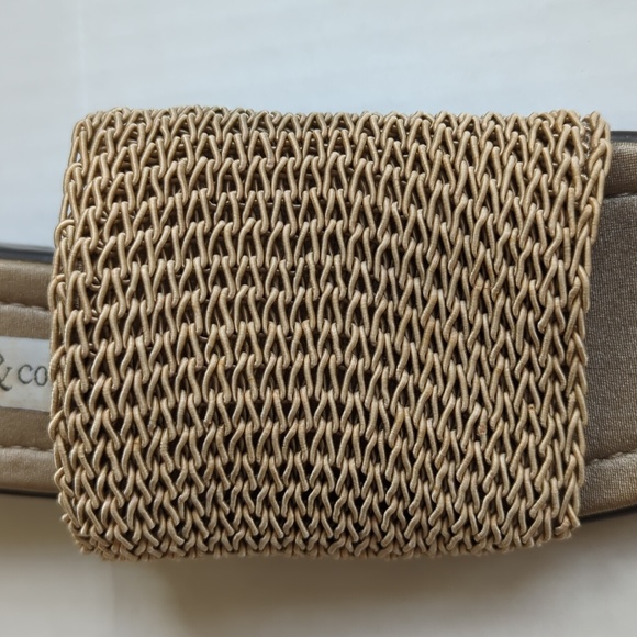 Wesley & Co. Neutral Slide Summer Sandal 6 Tan Brown - Picture 9 of 15